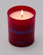 Single Candle-Geranium