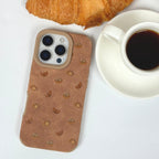 Suedette Phone Case - Croissant Club
