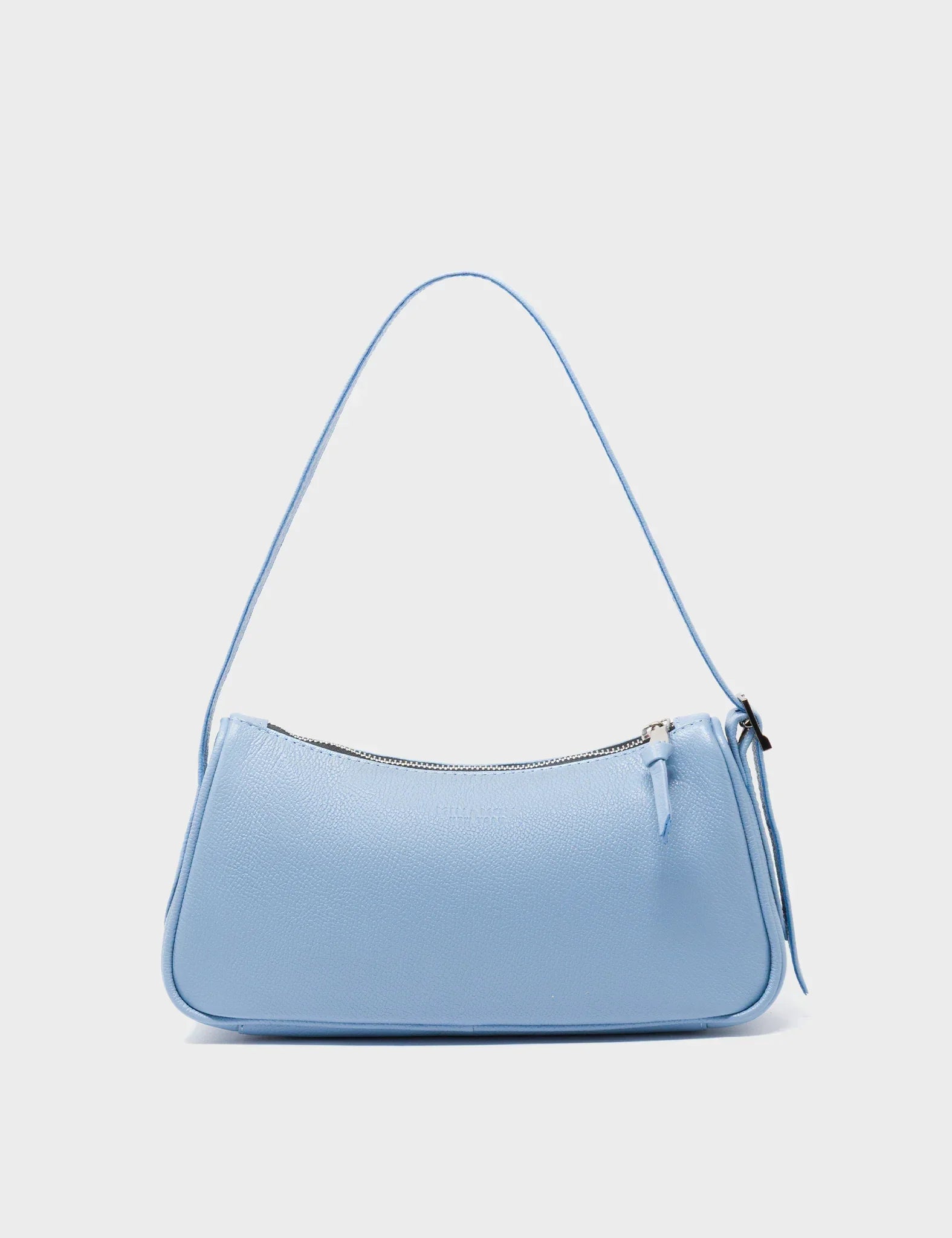 Lucas Hobo Mini Cerulean Blue Handbag - All Over Eyes Embroidery