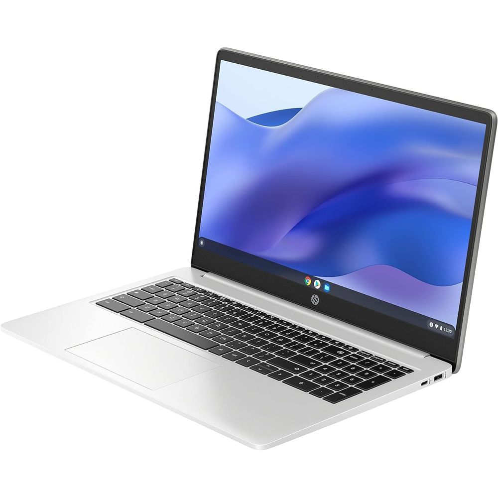 HP 15a-na0058wm 15.6 FHD Pentium Silver N6000 1.1GHz Intel UHD Graphics 8GB RAM 64GB SSD Chrome OS Mineral Silver