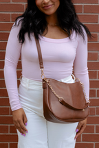 Marissa Saddle Crossbody