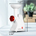 La Reveuse Frozen Dessert Maker. Great for Making Healthy Soft Serve Sherbet. Sorbet. Fruit Ice Cream. Frozen Yogurt for Kids. White. LARB1810