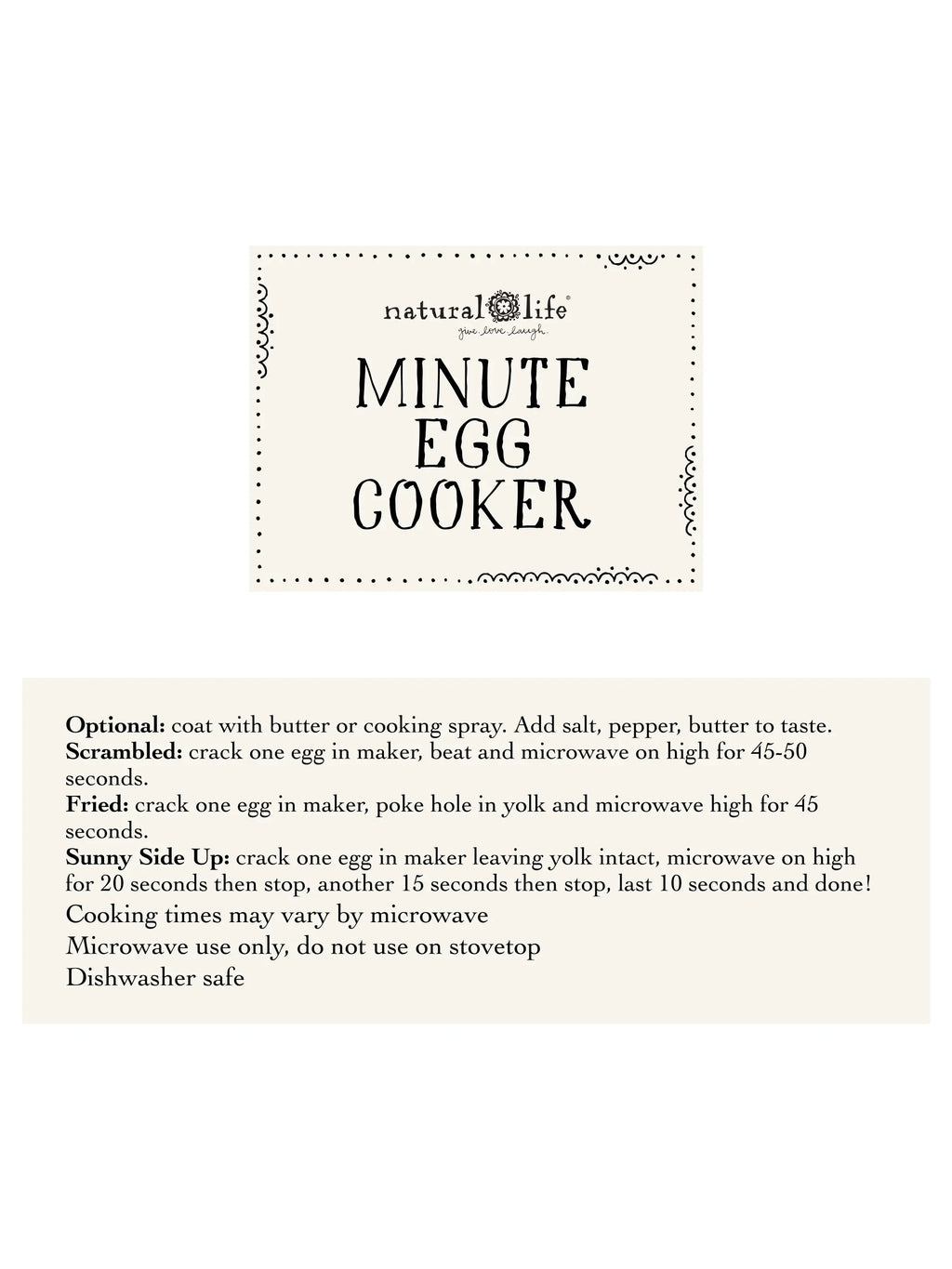 Minute Egg Maker - Mushroom