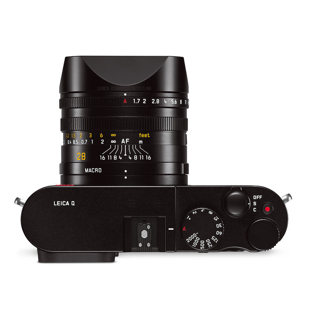 Leica Q (Typ 116). black anodized