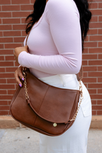 Marissa Saddle Crossbody