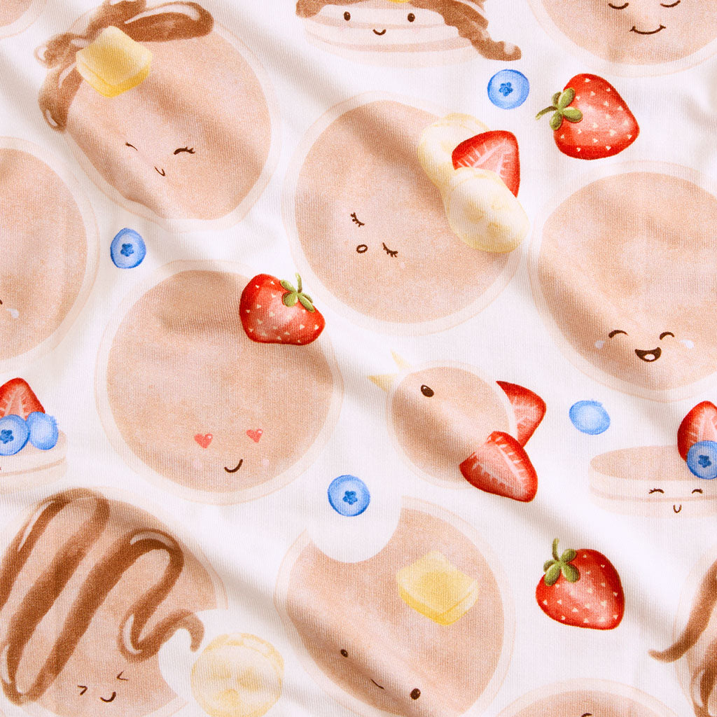 Pancakes Ruffled Twirl Bodysuit Dress