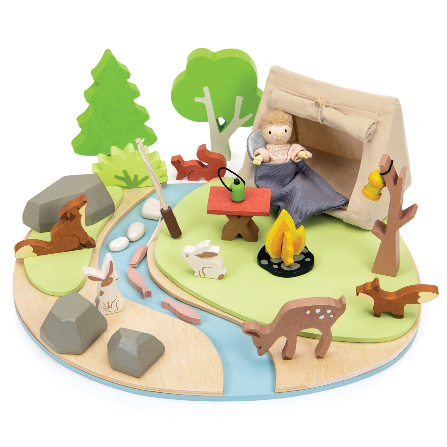 Wildlife Camping Playset