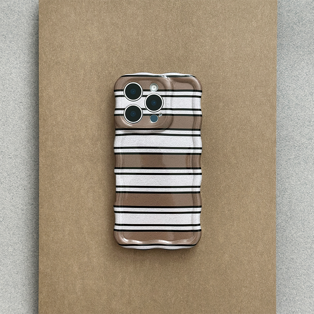 Wavy Phone Case - Retro Stripes