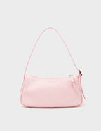 Lucas Hobo Mini Parfait Pink Handbag - Studs Pattern