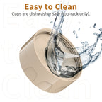 La Reveuse Personal Size Blender 300 Watts Power for Shakes Smoothies Seasonings Sauces with 17 oz Cup / 10 oz Mug.Retro Style