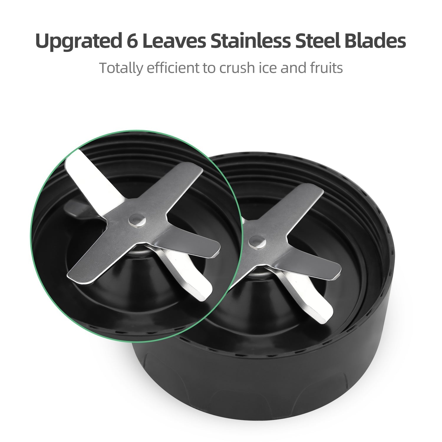 La Reveuse Personal Intellgent Blender 1000W Powerful Motor Ice Crusher With Travel Lid BPA Free - 24oz Portable Sports Bottle Golden Stainless Steel Blade - SILVER LARB1803G