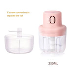 Swiss Thomas Portable Cordless USB Rechargeable Mini Chopper & Blender 250ml