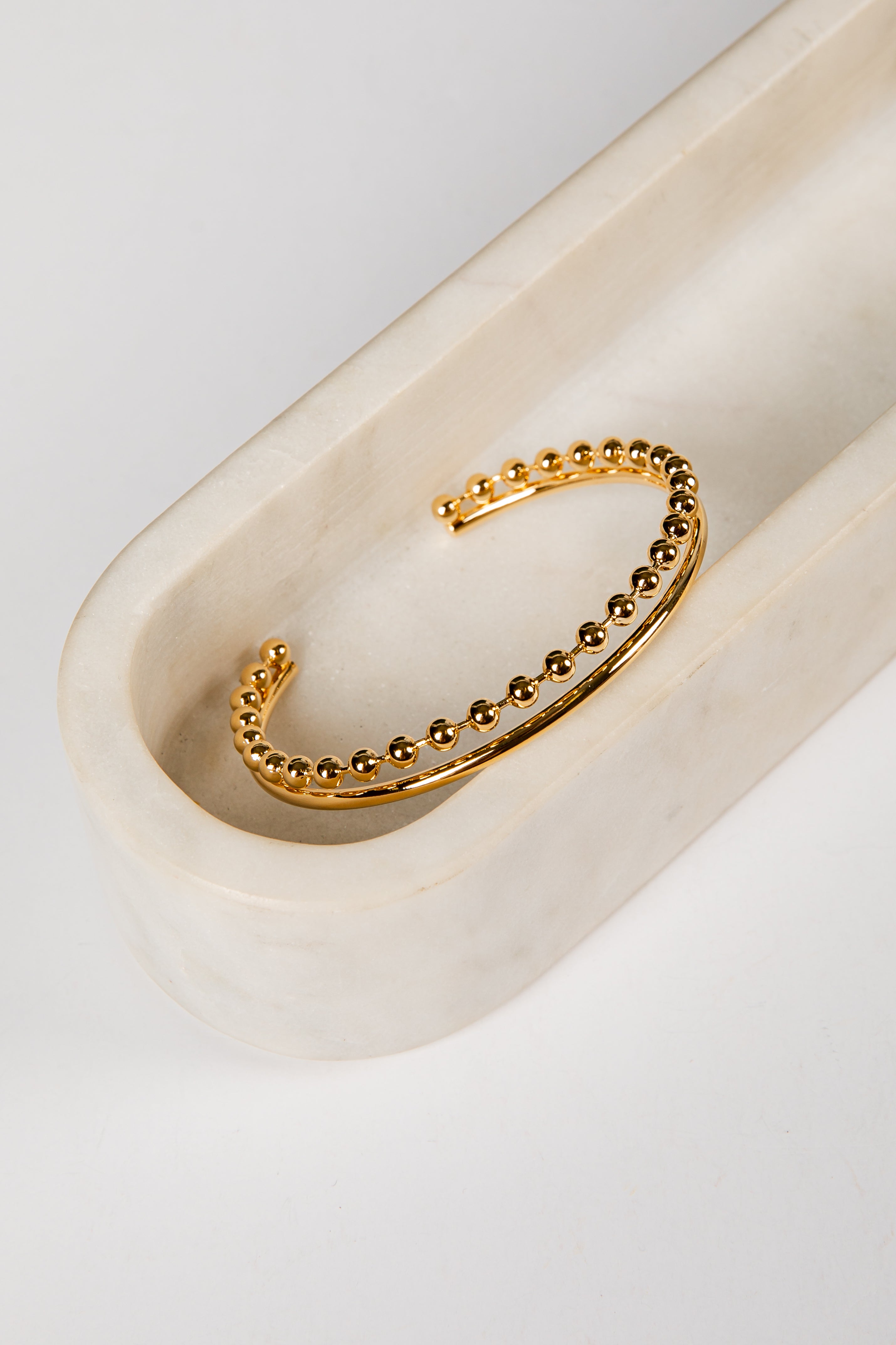 Maya Gold Cuff Bracelet