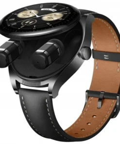 Reloj inteligente Watch Buds de 47 mm, negro, con GPS y Bluetooth. NUEVO